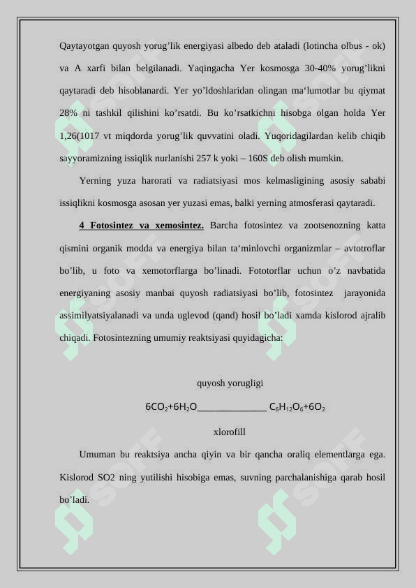 Quyosh energiyasidan elektr energiya ishlab chiqarish 5