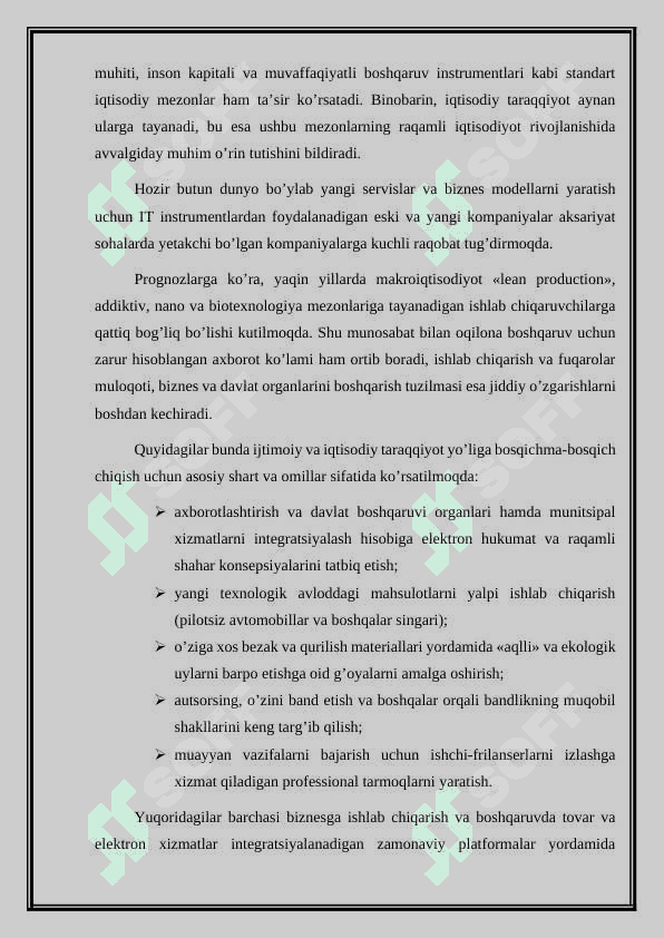Raqamli texnologiyalar va ularning zamonaviy iqtisodiyotdagi roli 3