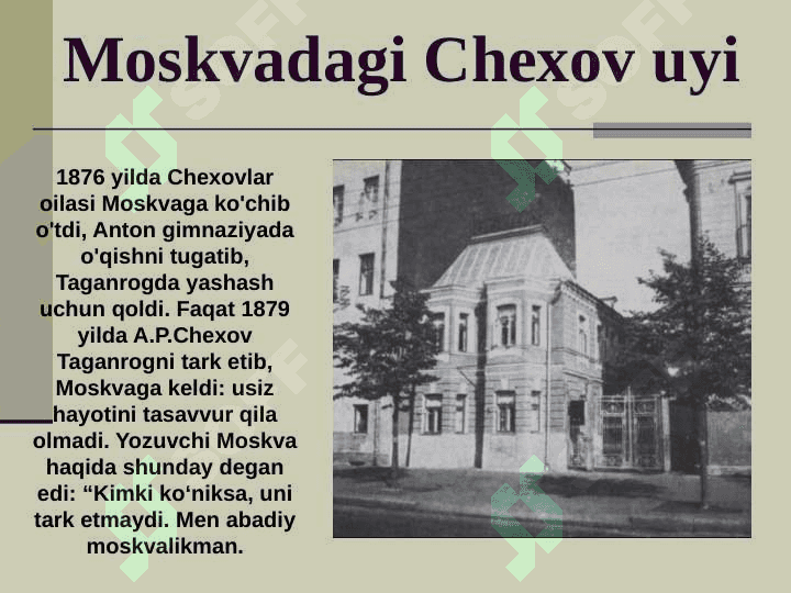 Anton Pavlovich Chexov 8