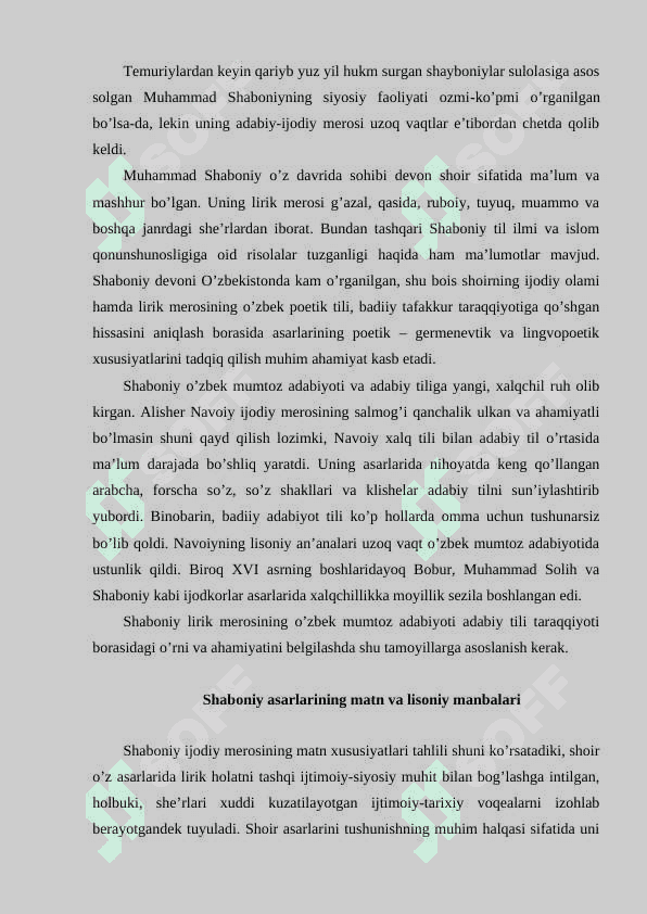Muhammad shaboniy ijodiy merosining germenevtik tahlili 2