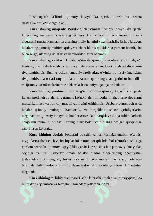 Boshlangʻich taʼlimda ijtimoiy loqaydlikka qarshi kurash. 3