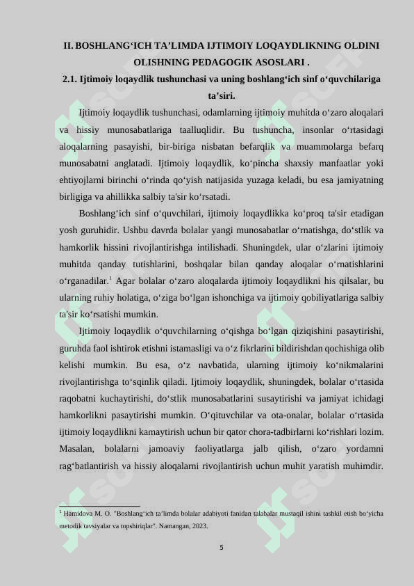 Boshlangʻich taʼlimda ijtimoiy loqaydlikka qarshi kurash. 4