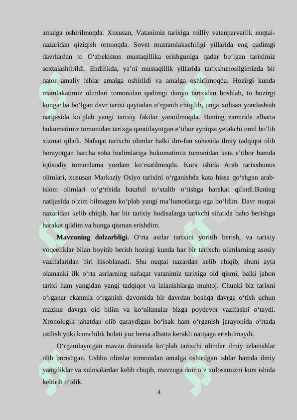 ARAB XALIFALIGI DAVRIDA SULOLAVIY KURASHLARNING AVJ OLISHI 4