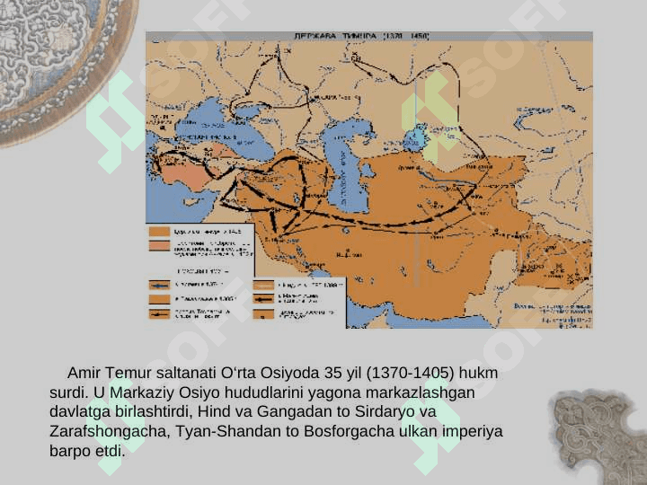 Amir Temur - buyuk simo.(slayd) 8