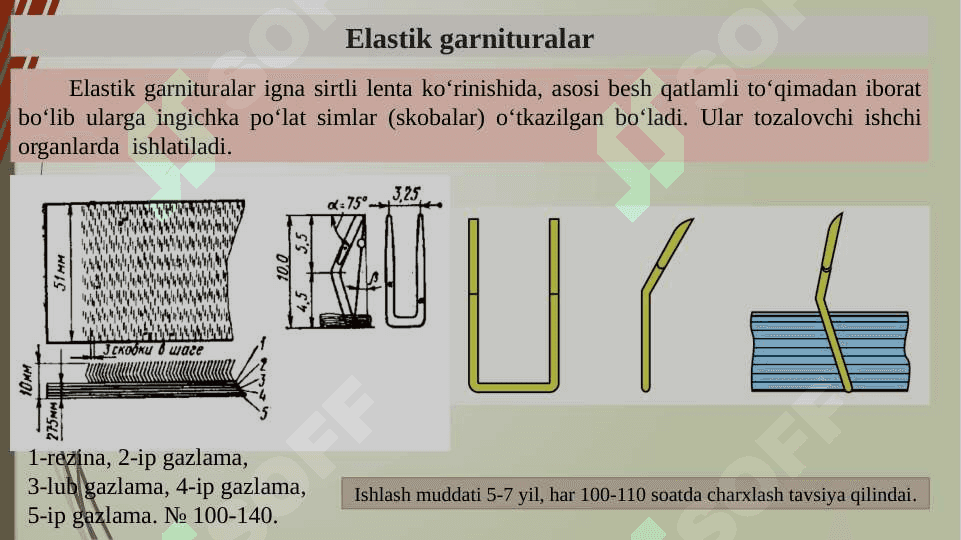 Bosh baraban va shlyapkalarning o‘zaro ishlashi 6