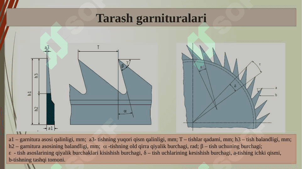Bosh baraban va shlyapkalarning o‘zaro ishlashi 7