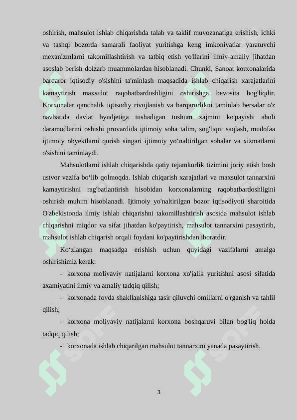 Ishlab chiqarish jarayonining mazmuni va uning iqtisodiy asoslari 3