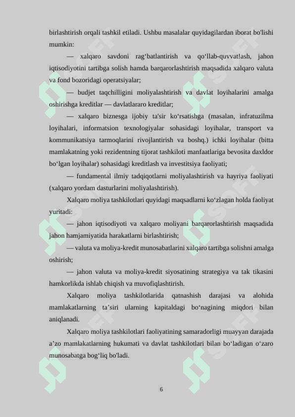 Islоm tаrаqqiyоt bаnki, yuzаgа kelishi mаqsаdi vа vаzifаlаri 6