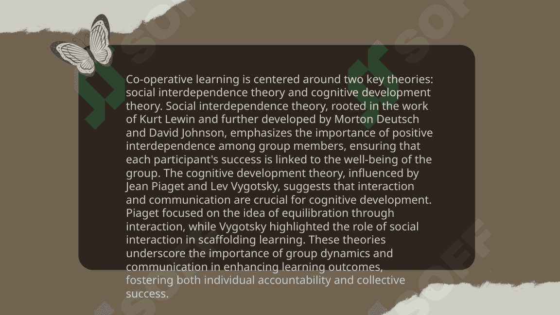 Co-operative learning (collabrative learning) 4