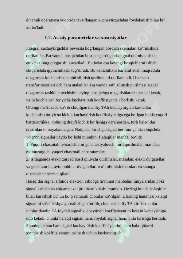 Harorat barqarorligini optimallashtirilgandifferensial kuchaytirgichni modellashtirish 6