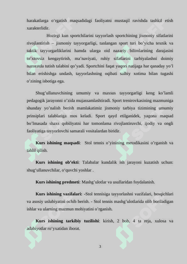STOL TENNISINING TARAQQIYOT YO’LI VA ISTIQBOLLARI 3