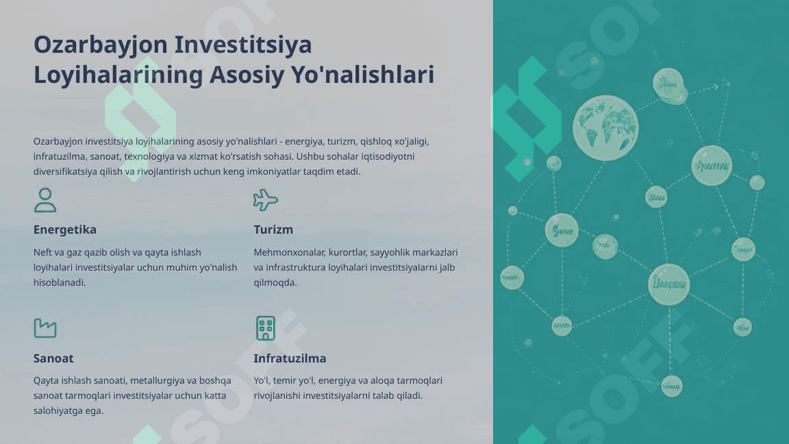 ozarbayjon davlatining investitsiya tahlili ppt 8