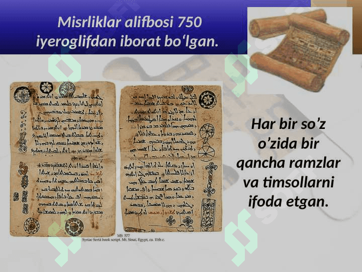 6-sinf tarix 15.Qadimgi Misr madaniyati.pptx 6