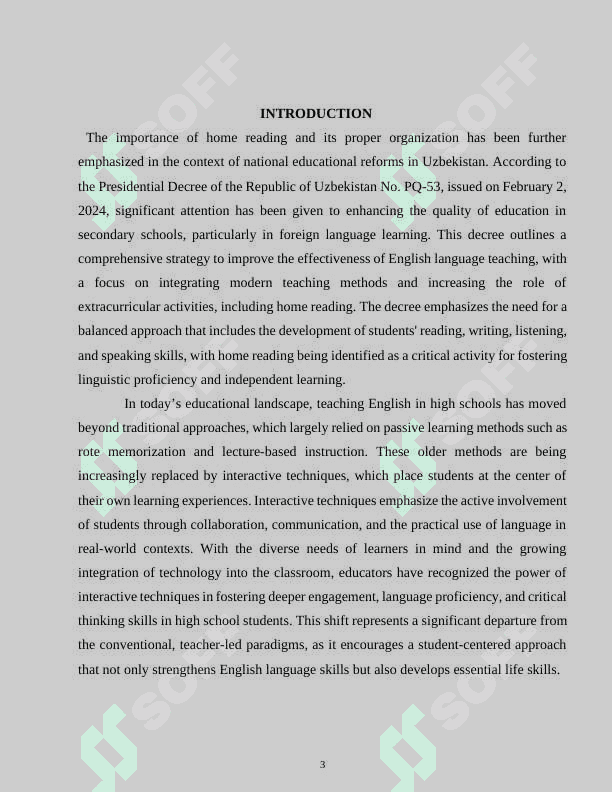 METHODS OF USING INTERACTIVE TECHNIQUES IN TEACHING ENGLISH IN HIGH SCHOOL 3