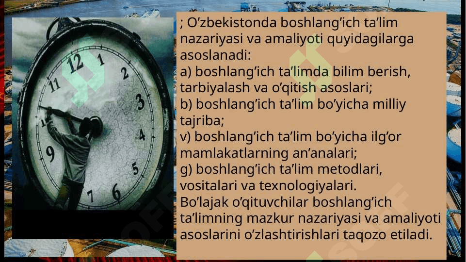 Boshlang’ich ta’lim pedagogikasining metodologiyasi 3