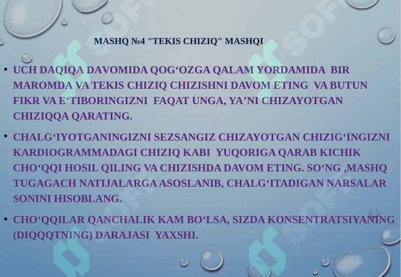 Diqqat va xotira asosida mustail ishi 8