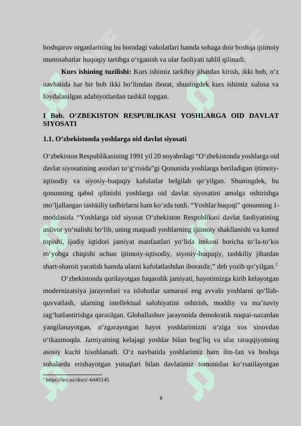 Yoshlar ta'lim-tarbiyasi muammolarini tadqiq etishning ilmiy pedagogik metodlari 6