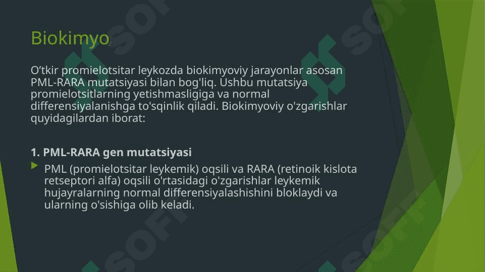 O’tkir promielotsitar leykoz 5