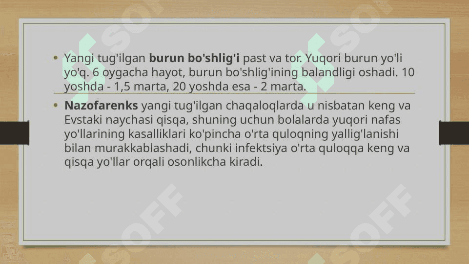 Bolalarda nafas olish tizimining funksional xususiyatlari 3