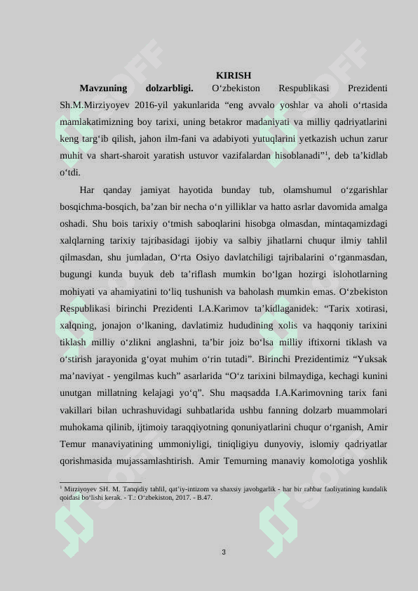 TEMURIYLAR DAVRIDA MOVAROUNNAHR VA XUROSON 3