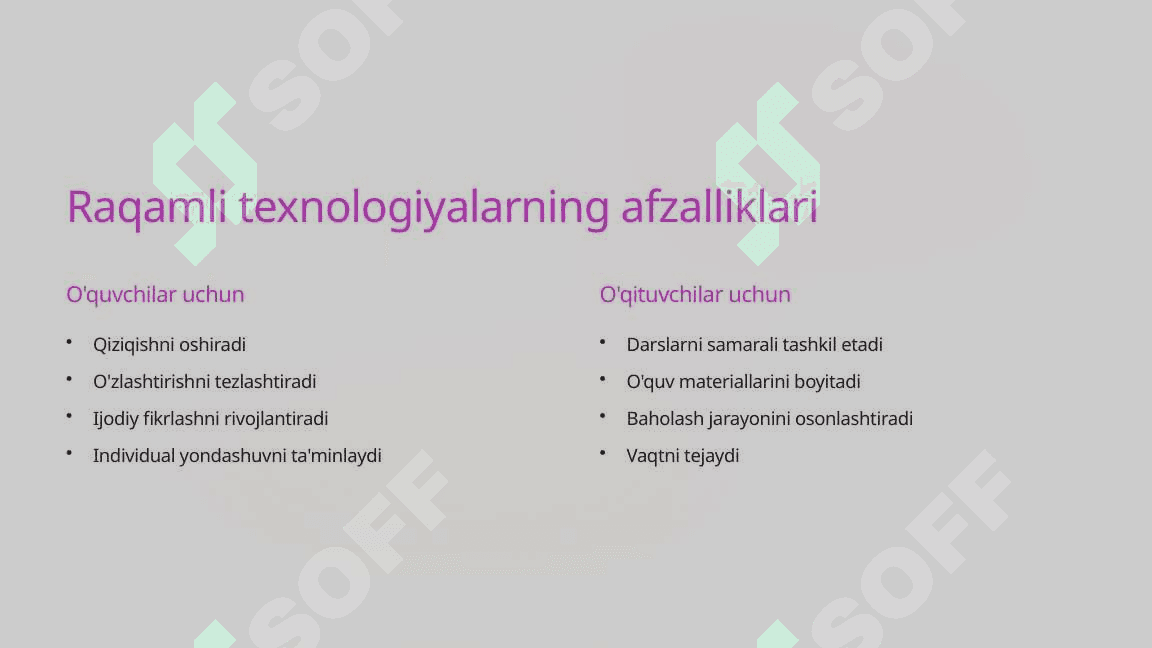 Boshlang'ich sinflarda raqamli texnologiyalardan foydalanish 4