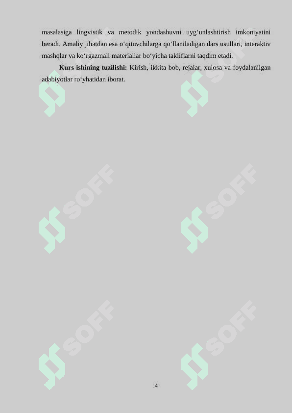 KURS ISHI 4