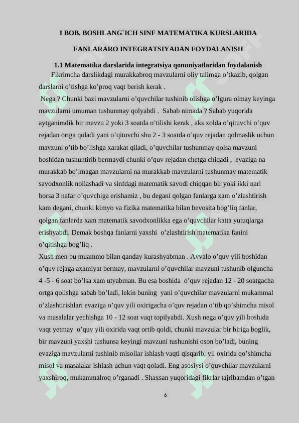 KURS ISHI 6