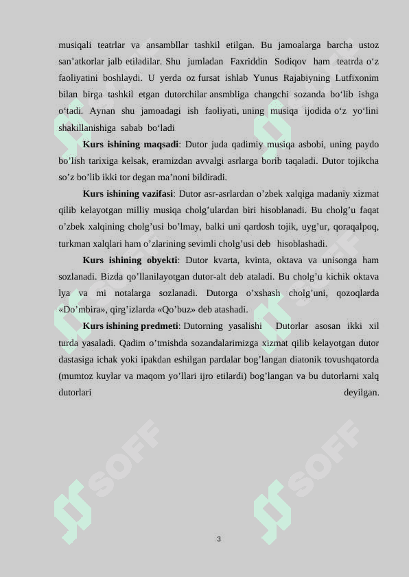 Dutor ijrochiligida musiqiy asarlarni sof ijro usullar ustida ishlash 3