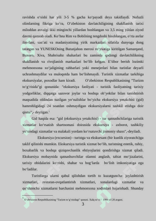 Gid-ekskursiyachiga qo'yiladigan talablar 3