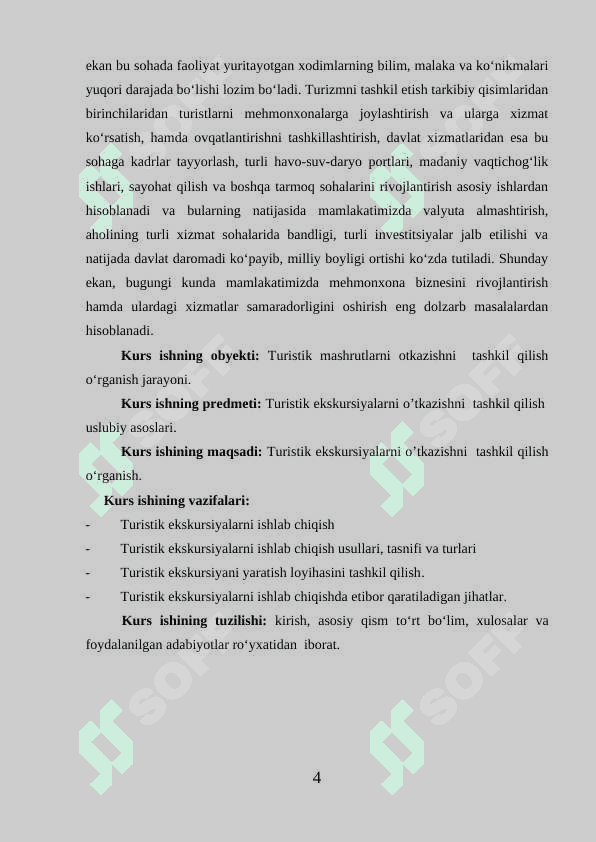 Gid-ekskursiyachiga qo'yiladigan talablar 4