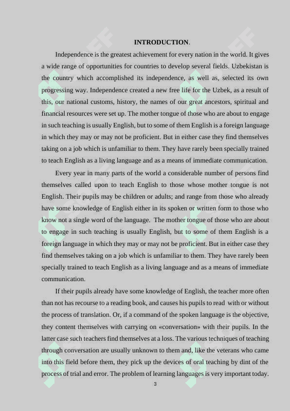 EXPOSITORY WRITING STYLE course work 3