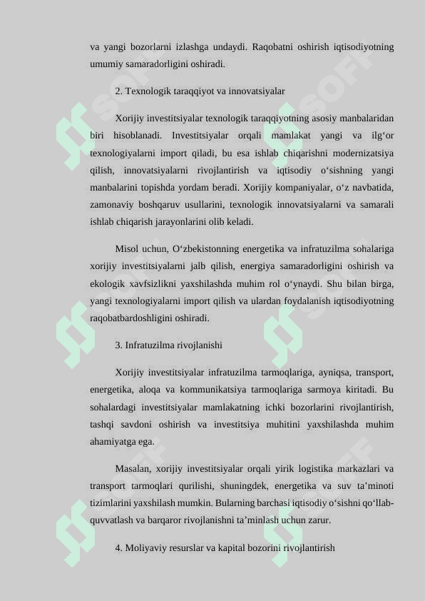 Iqtisodiyotga xorijiy investitsiyalarni jalb qilishning mintaqaviy xususiyatlari va ularni boshqarish samaradorligi 7