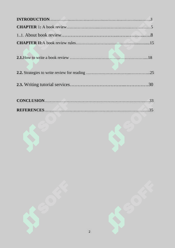 A book review strategies to write review for reading 2