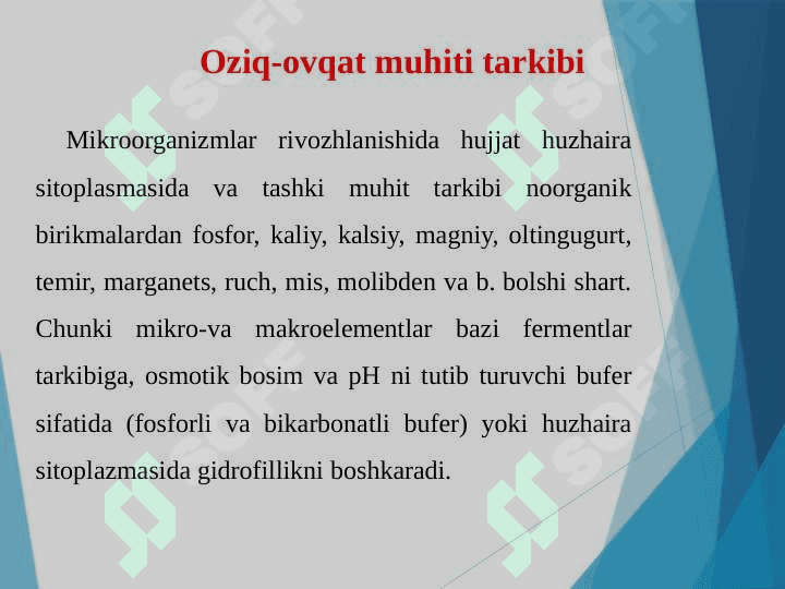 Biotexnologiya sanoatida qo’llaniladigan jarayonlari va qurilmalar 8