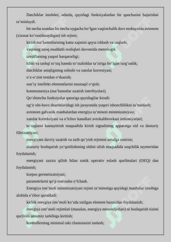 Zamonaviy o'lchash asboblari va ularning tavsiflari 4