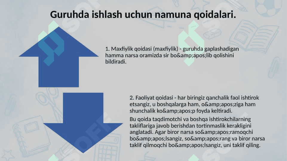 SPT ( Sotsial psixologik trening) psixologik faoliyatda guruhiy faol usul sifatida 7