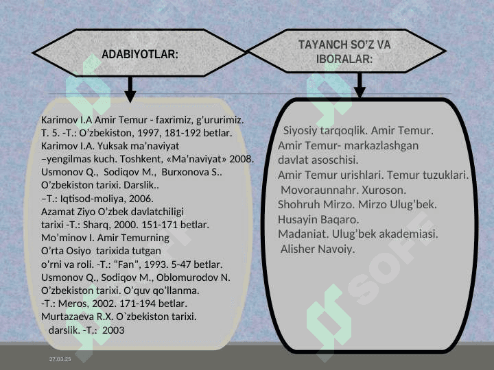 Amir Temur va temuriylar davrida o‘zbek davlatchiligining  yuksalishi:  ijtimoiy-siyosiy, iqtisodiy  va madaniy hayot 2
