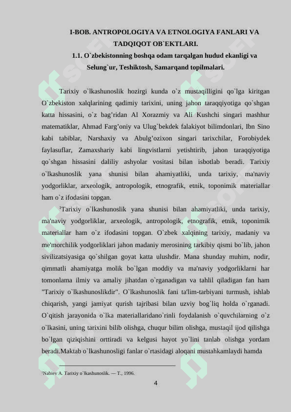 ANTROPOLOGIYA VA ETNOGRAFIK FANINING TADQIQOT OBEKTLARI 4