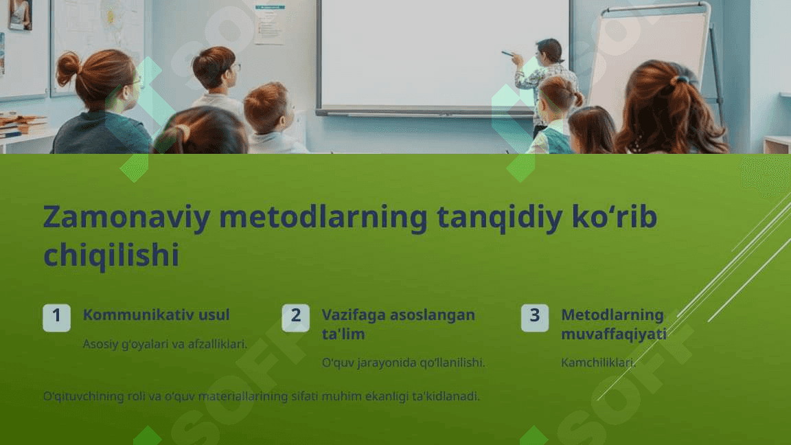Chet tili oʻqitish metodlariga bagʻishlangan tanqidiy tahliliy insho 3