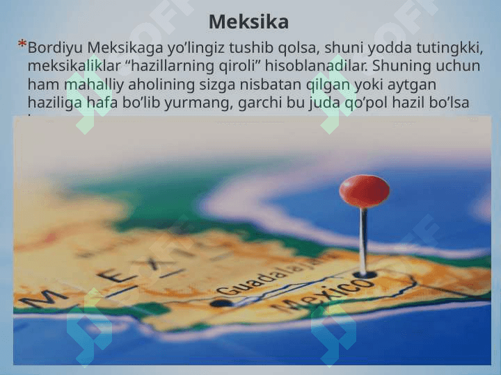 Ba’zi xorijiy mamlakatlarning odob doirasidagi ta’qiqlari 7