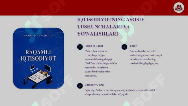 IQTISODIYOTGA KIRISH 4