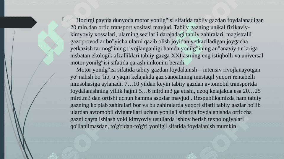 Mator yoqilg’ilarining guruh tarkibini elementar analizi 3