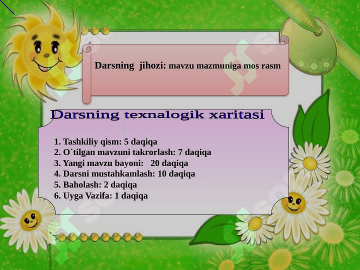 Maktabim  - qutlug’ makonim (ochiq dars ishlanma) taqdimot 6