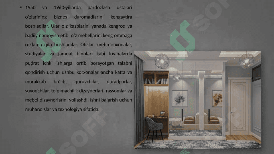 Kam va o’rta qavatli binolarning interyeri 4