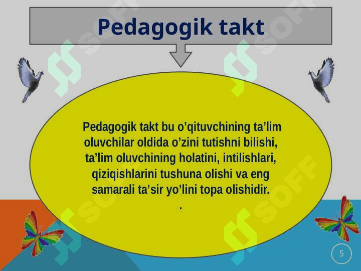 Pedagogik takt va pedagogik  etika 5