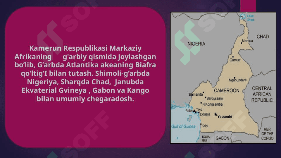 Camerun Respublikasi (Kamerun Respublikasi) 7
