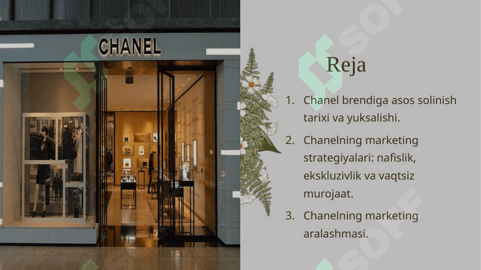 Chanel brendi marketing strategiyasi 2
