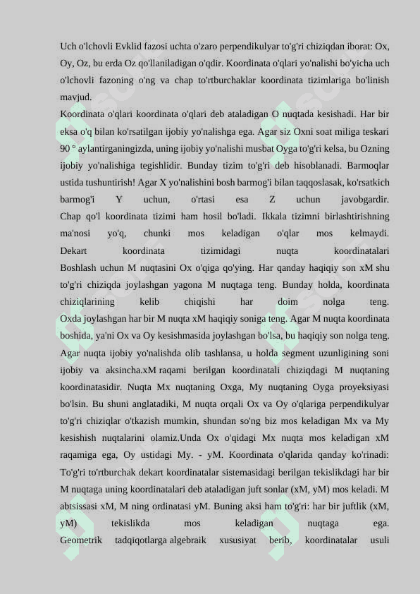 Boshlangich sinflarda koordinatalar burchagi mavzusini o‘rganishda axborot texnologiyalaridan foydalanish 3
