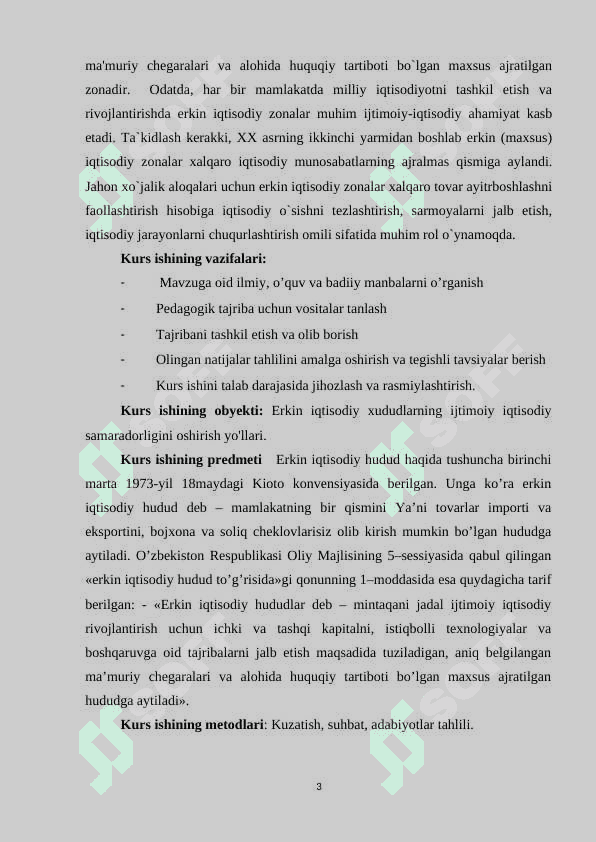IQTISODIY ERKIN ZONALARNI RIVOJLANTIRISHDA SOLIQ INSTRUMENTLARIDAN SAMARALI FOYDALANISH 3
