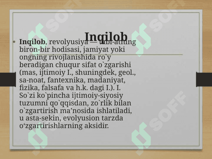 Siyosiy inqilob 2
